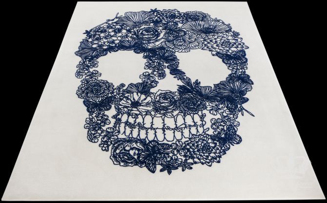 Floral Skull